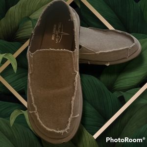 Mens Blue Fin Slip on Shoes